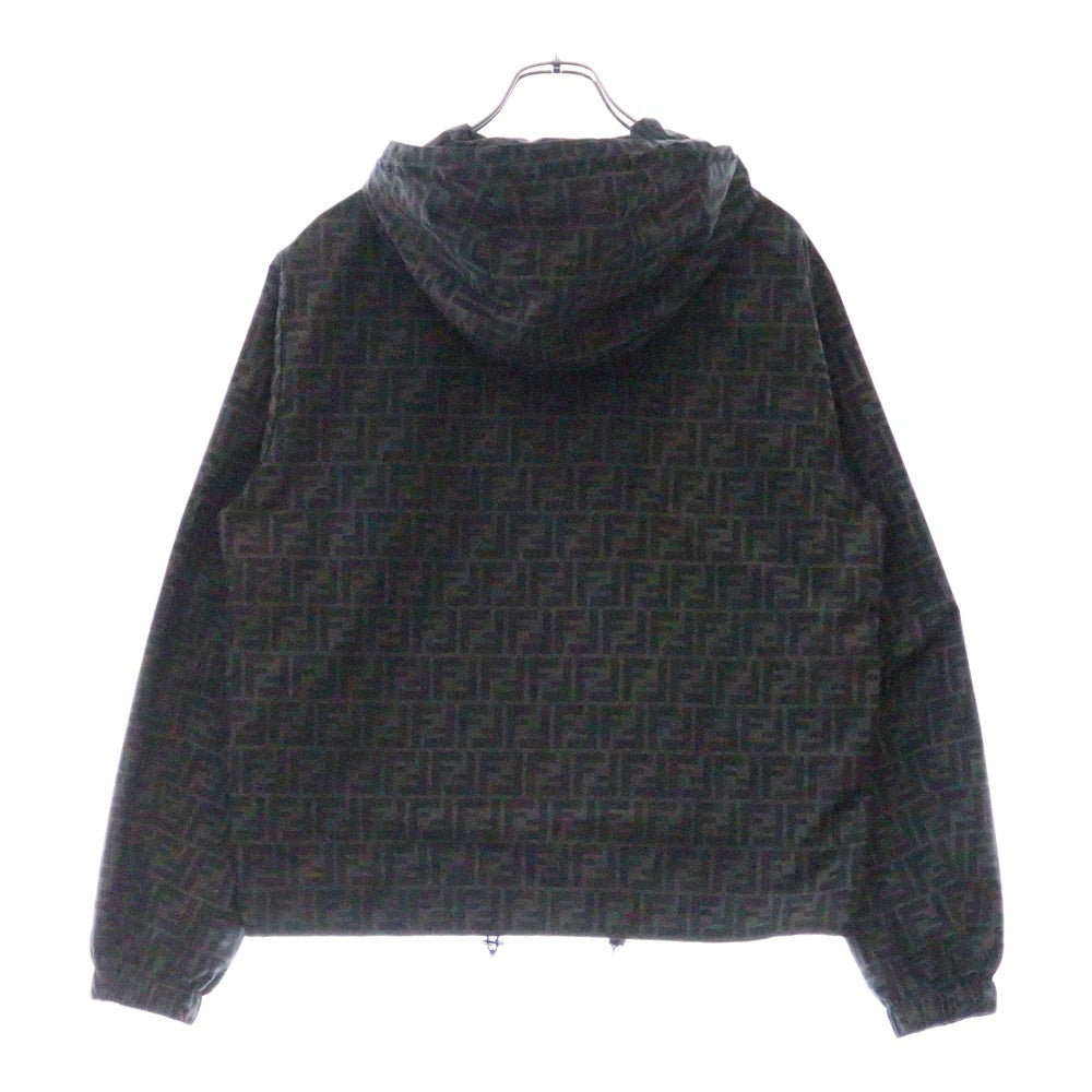 FENDI(フェンディ) ズッカ柄リバーシブルジャケット ブラック FAA615A79N