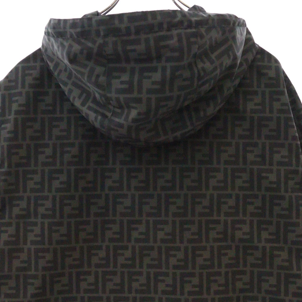 FENDI(フェンディ) ズッカ柄リバーシブルジャケット ブラック FAA615A79N