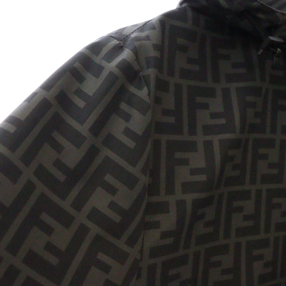 FENDI(フェンディ) ズッカ柄リバーシブルジャケット ブラック FAA615A79N