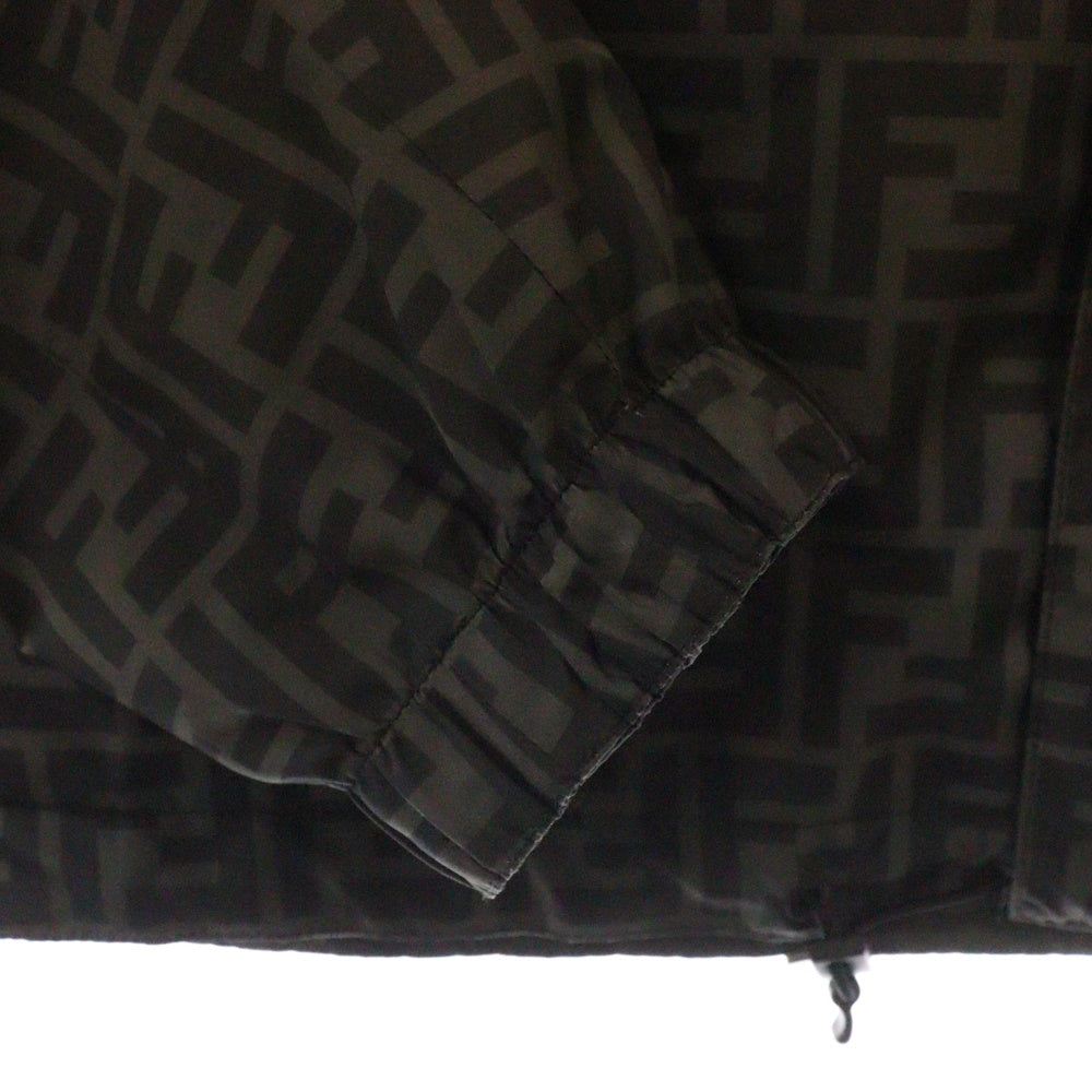 FENDI(フェンディ) ズッカ柄リバーシブルジャケット ブラック FAA615A79N