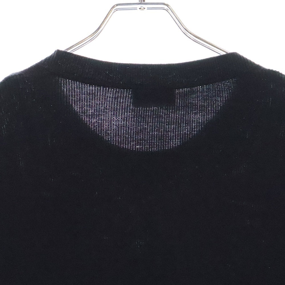 MONCLER(モンクレール) GIROCOLLO TRICOT ポケット付きコットン ニット セーター ネイビー H10919C00001