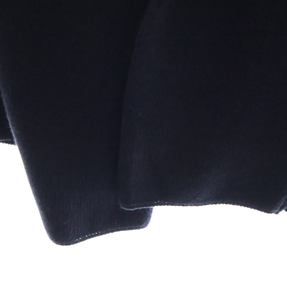 MONCLER(モンクレール) GIROCOLLO TRICOT ポケット付きコットン ニット セーター ネイビー H10919C00001