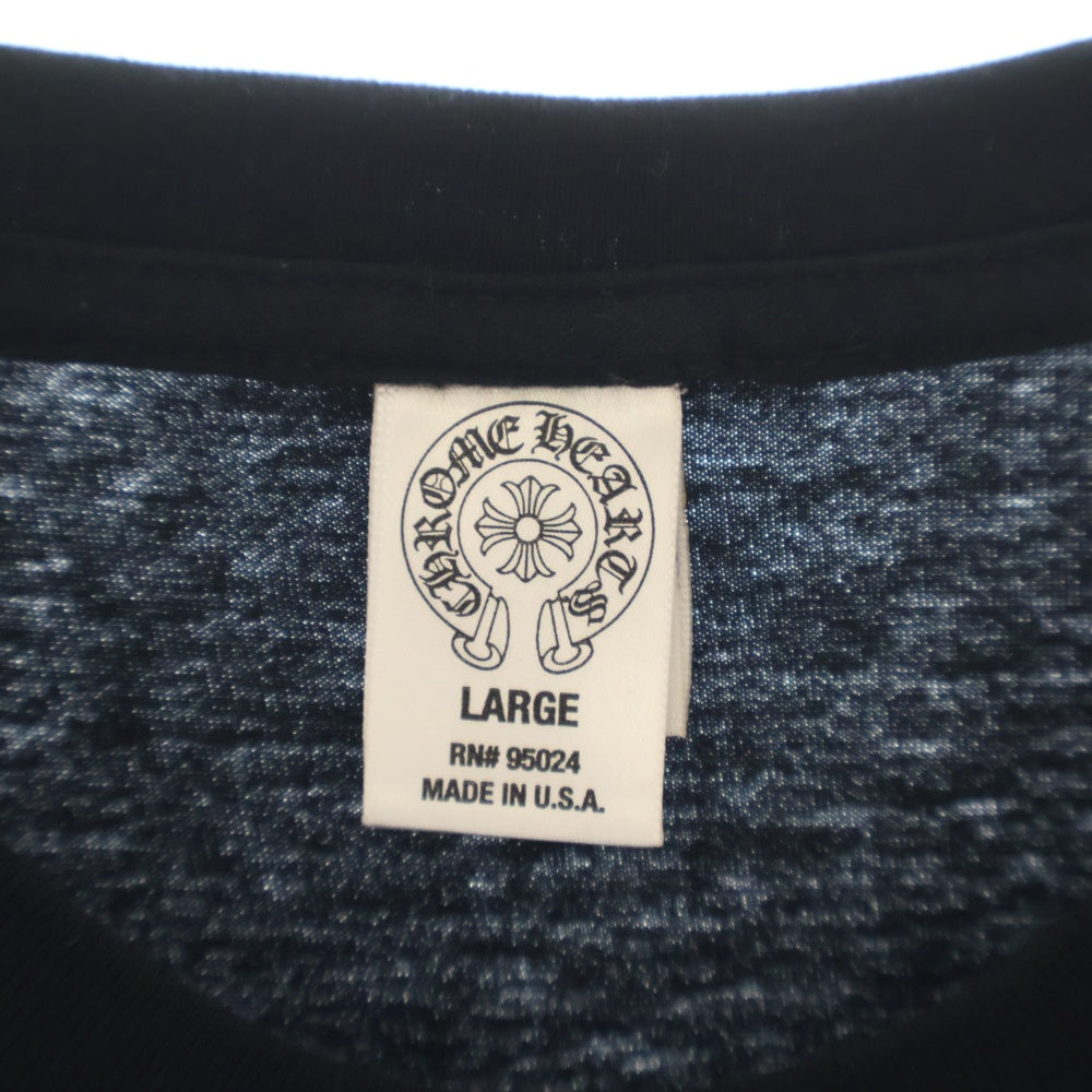 CHROME HEARTS(クロムハーツ) CH FOTI PRINT T-SHIRT/1 フォティプリント 半袖Tシャツ カットソー ブラック
