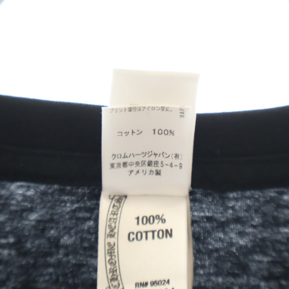 CHROME HEARTS(クロムハーツ) CH FOTI PRINT T-SHIRT/1 フォティプリント 半袖Tシャツ カットソー ブラック
