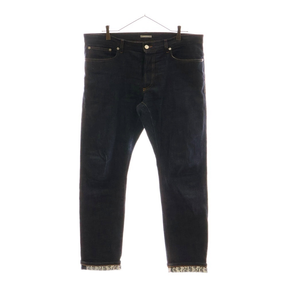 Christian Dior(クリスチャンディオール) Oblique Low Cotton Denim Pants 193DS10J226X オブリーク ローコットン デニムパンツ インディゴ ブルー