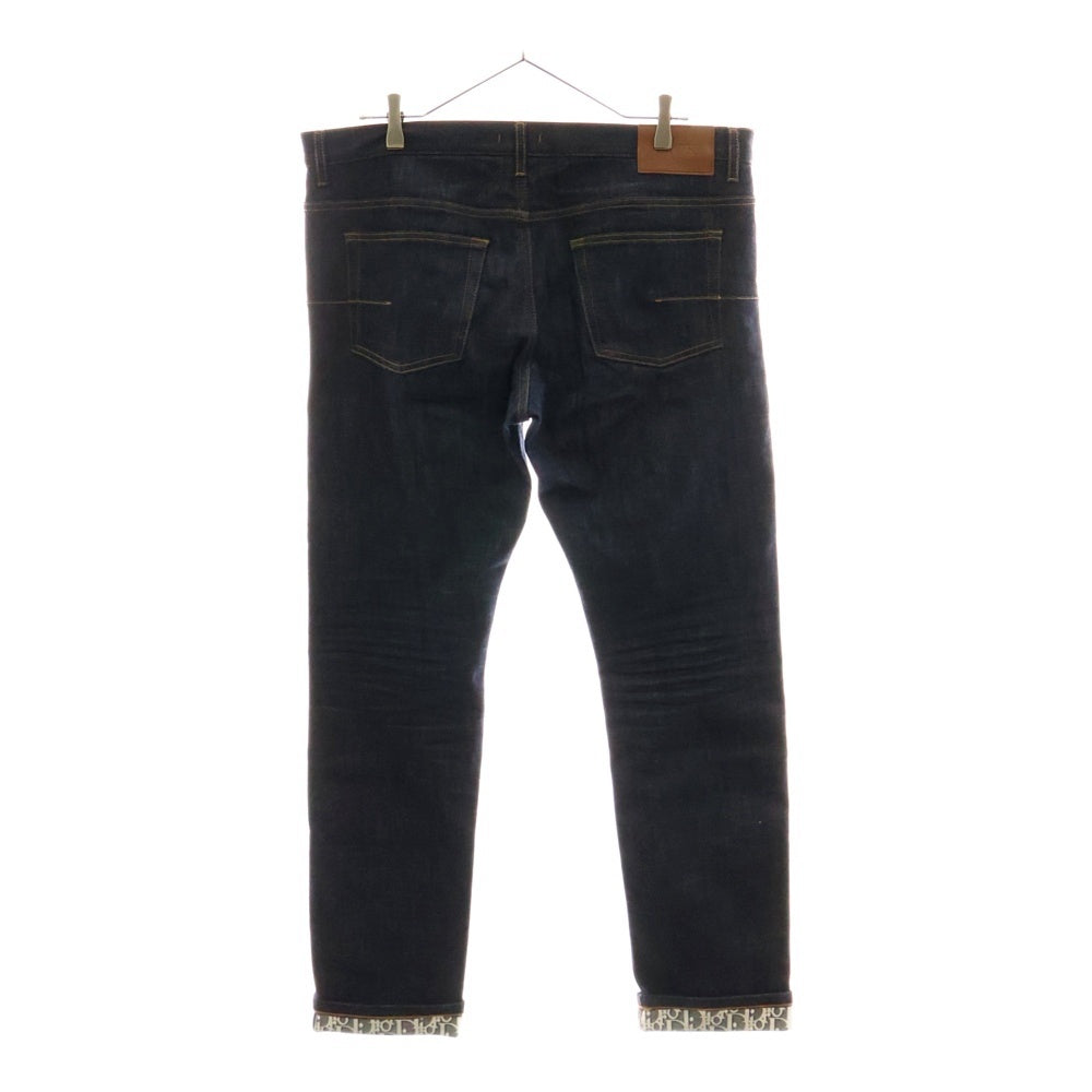 Christian Dior(クリスチャンディオール) Oblique Low Cotton Denim Pants 193DS10J226X オブリーク ローコットン デニムパンツ インディゴ ブルー