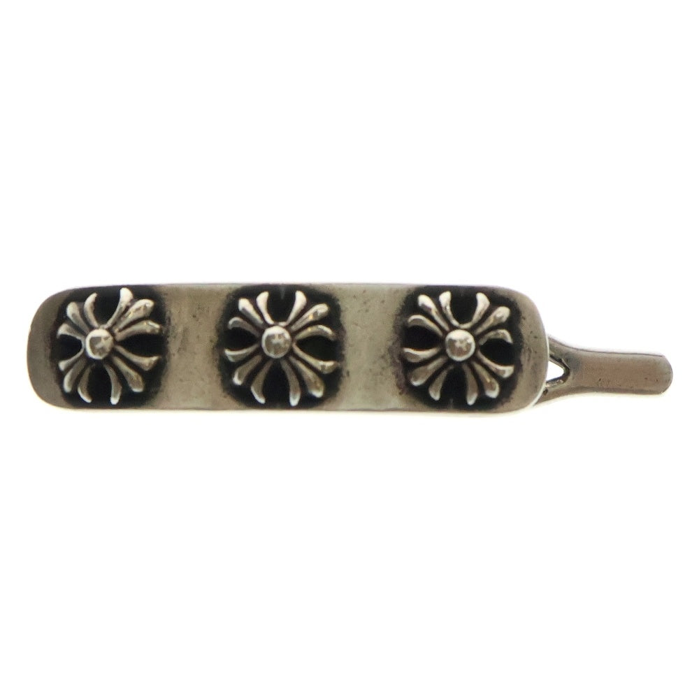 CHROME HEARTS(クロムハーツ) BARRETA 3CROSS スリークロス バレッタ ヘアクリップ シルバー