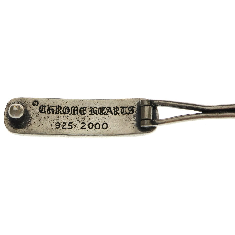 CHROME HEARTS(クロムハーツ) BARRETA 3CROSS スリークロス バレッタ ヘアクリップ シルバー