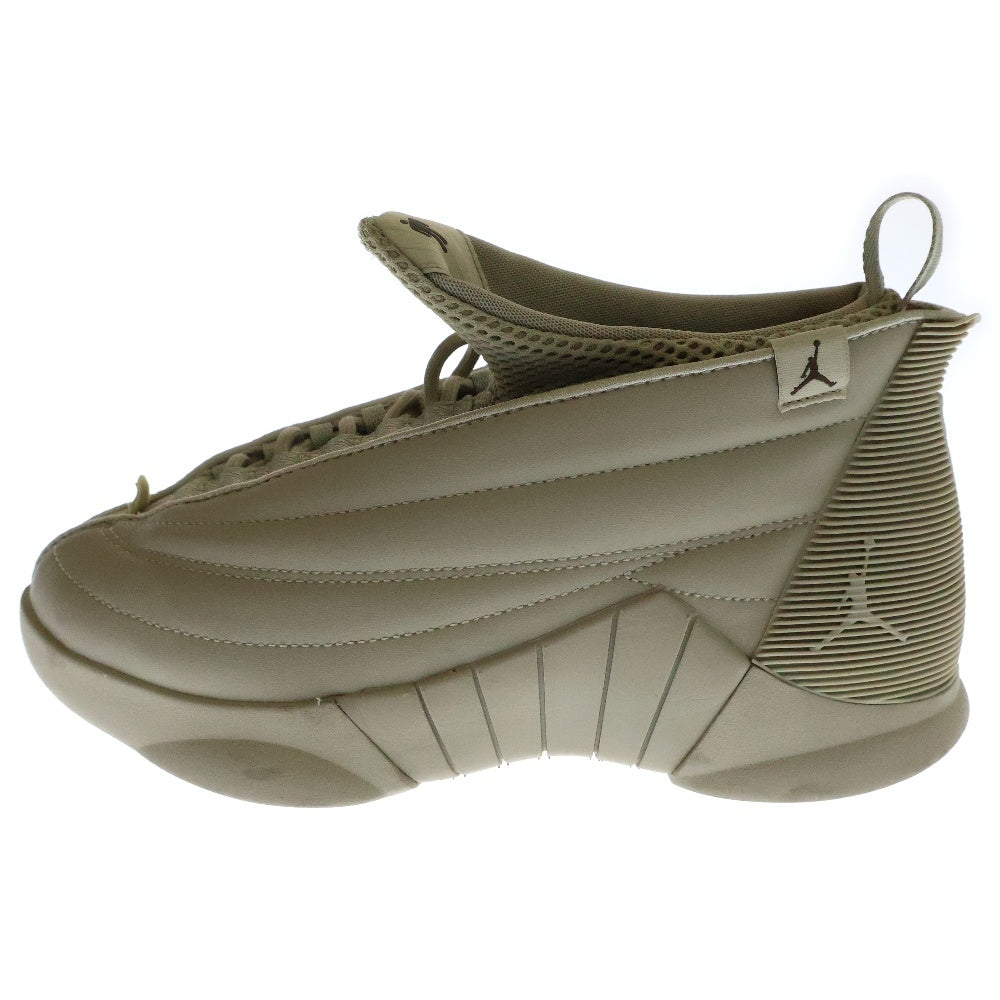 NIKE(ナイキ) ×Billie Eilish WMNS Air Jordan 15 SP DN2863-200 ビリーアイリッシュ ウィメンズ エアジョーダン15 ミドルカットスニーカー シューズ ベージュ US7.5/24.5cm