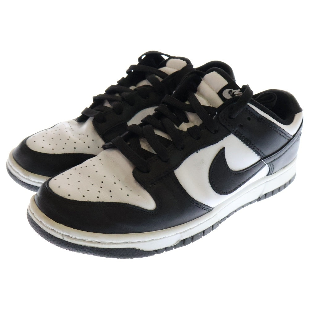 NIKE(ナイキ) DUNK LOW RETRO ダンク レトロ パンダ ローカットスニーカー ホワイト/ブラック US8/26cm