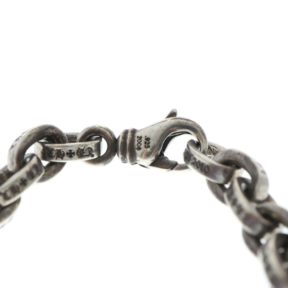 CHROME HEARTS(クロムハーツ) LARGE PAPER CHN ラージペーパーチェーン ブレスレット シルバー BCA170