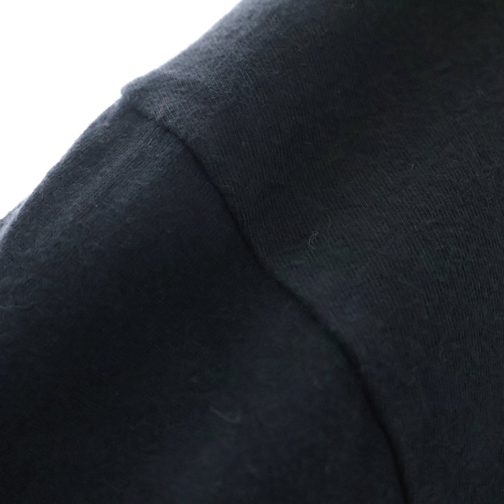 CHROME HEARTS(クロムハーツ) CH L S 1 NECK LOGO ネック ロゴプリント 長袖Tシャツ ロングスリーブカットソー ブラック