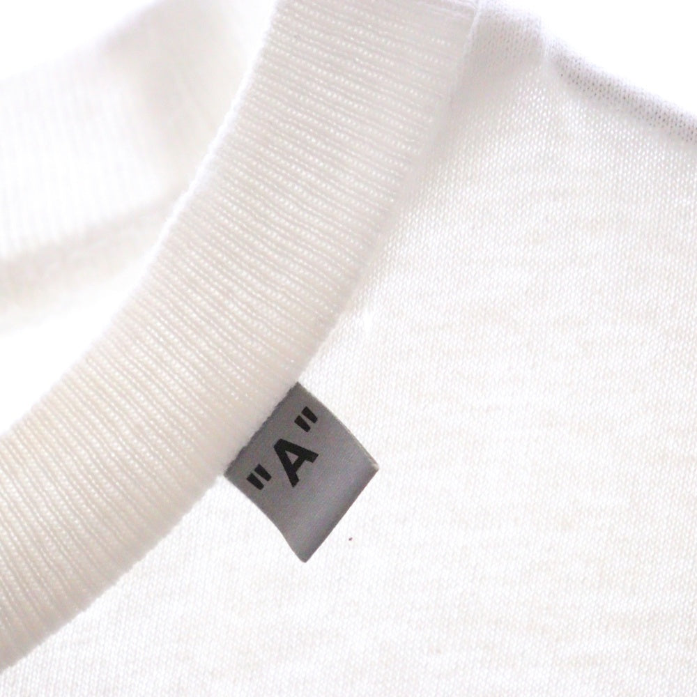 OFF-WHITE(オフホワイト) 20SS ARCH SHAPES OVER TEE OMAA038R20185006 アーチシェイプ 半袖Tシャツ カットソー ホワイト/グリーン