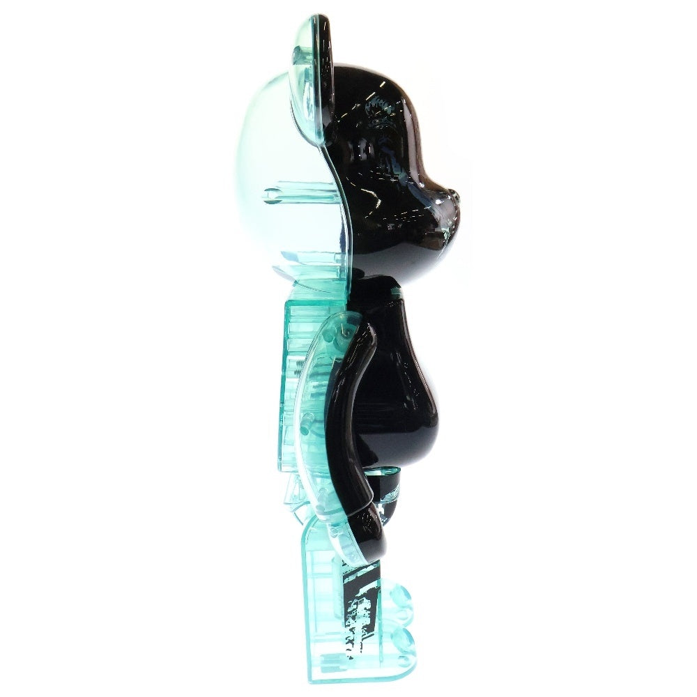 MEDICOM TOY(メディコムトイ) BE@RBRICK EXHIBITION 23 400% ベアブリック 自由の女神 人形 フィギュア ブラック/ブルー