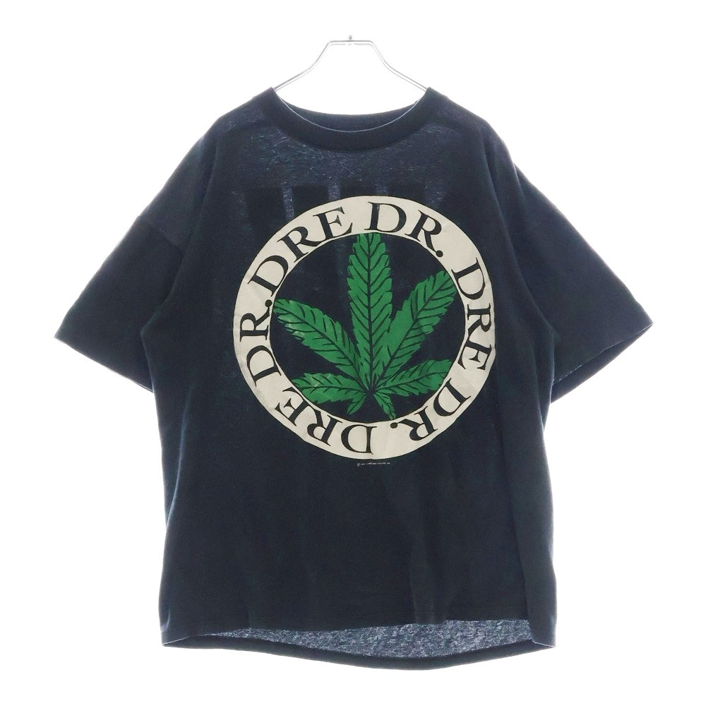 VINTAGE(ヴィンテージ) 90s DR.DRE ドクタードレー プリント 半袖Tシャツ カットソー ブラック