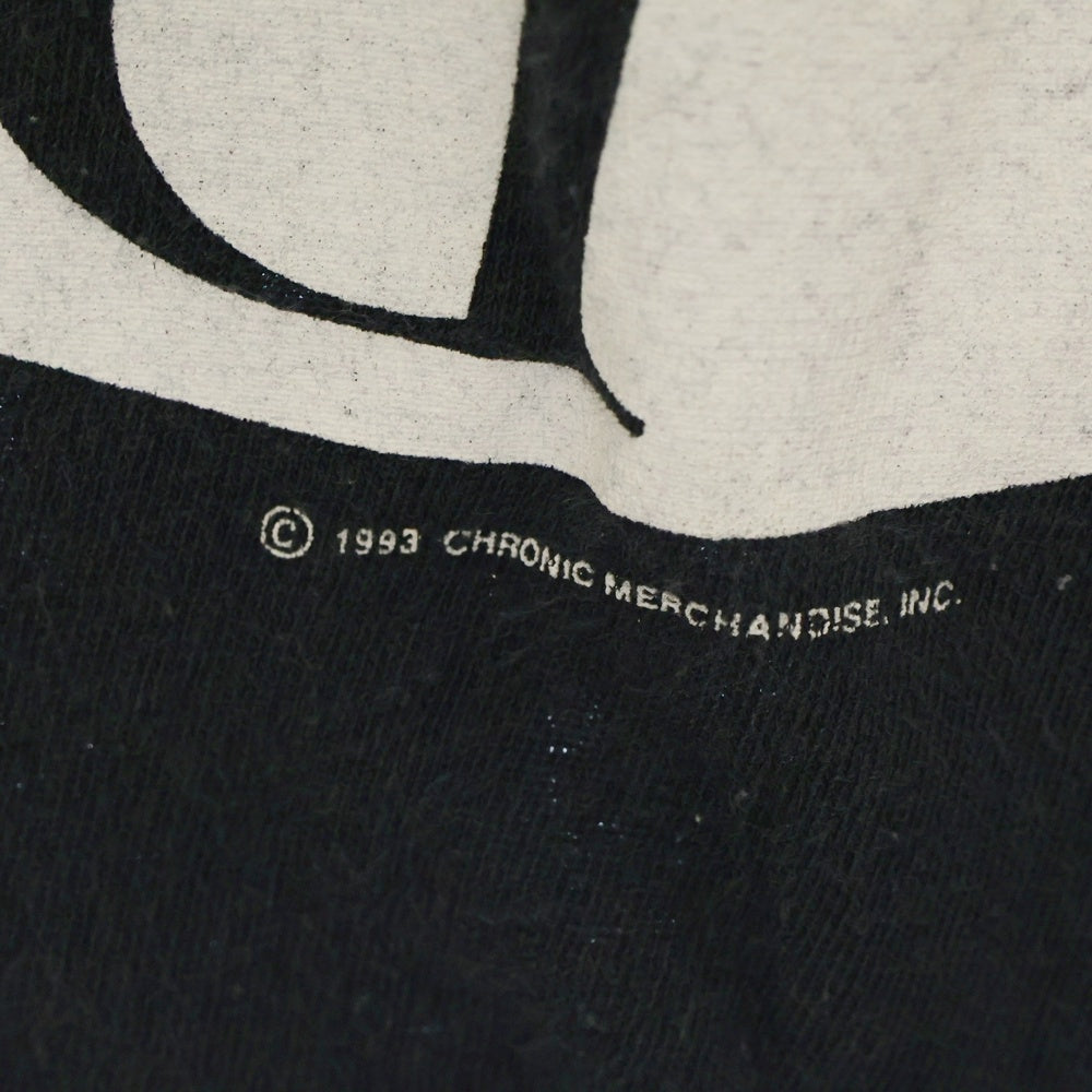 VINTAGE(ヴィンテージ) 90s DR.DRE ドクタードレー プリント 半袖Tシャツ カットソー ブラック