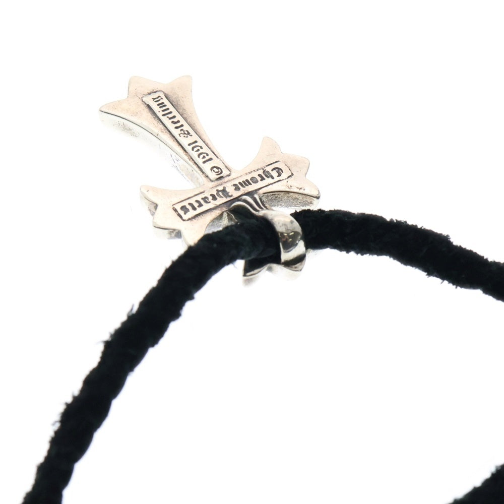 CHROME HEARTS(クロムハーツ) CH CRS SMLスモールCHクロス BC ボロチップブレイド ネックレス シルバー BCA220