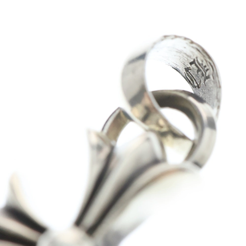 CHROME HEARTS(クロムハーツ) CH CRS SML W/BALE Wベイル スモールCHクロス ペンダントトップ シルバー BCA218