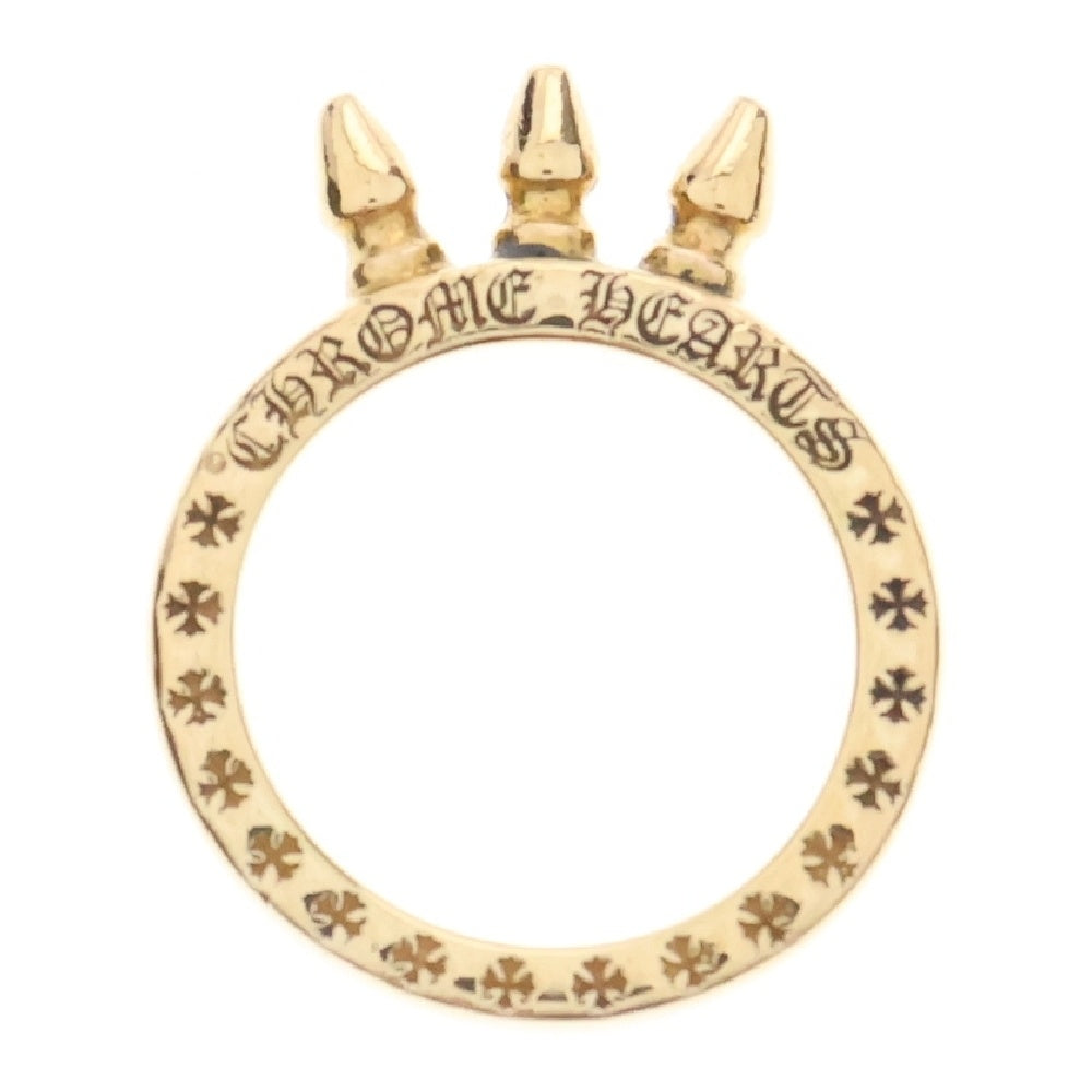 CHROME HEARTS(クロムハーツ) 22K BBY BLL 3SPKS ベビーベル 3スパイク ゴールドリング