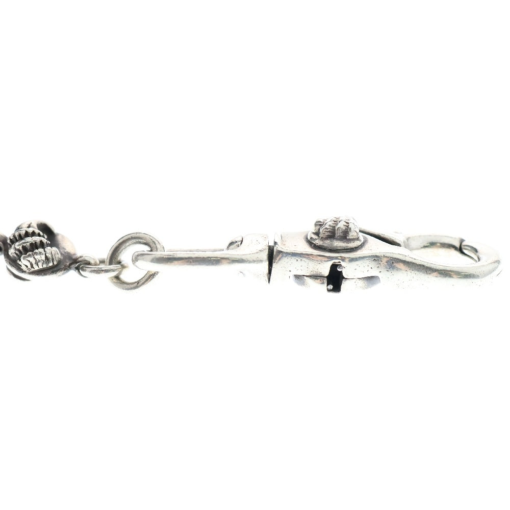CHROME HEARTS(クロムハーツ) 2BALL SHORT-S/1クリップショート#2クロウボール ウォレットチェーン シルバー