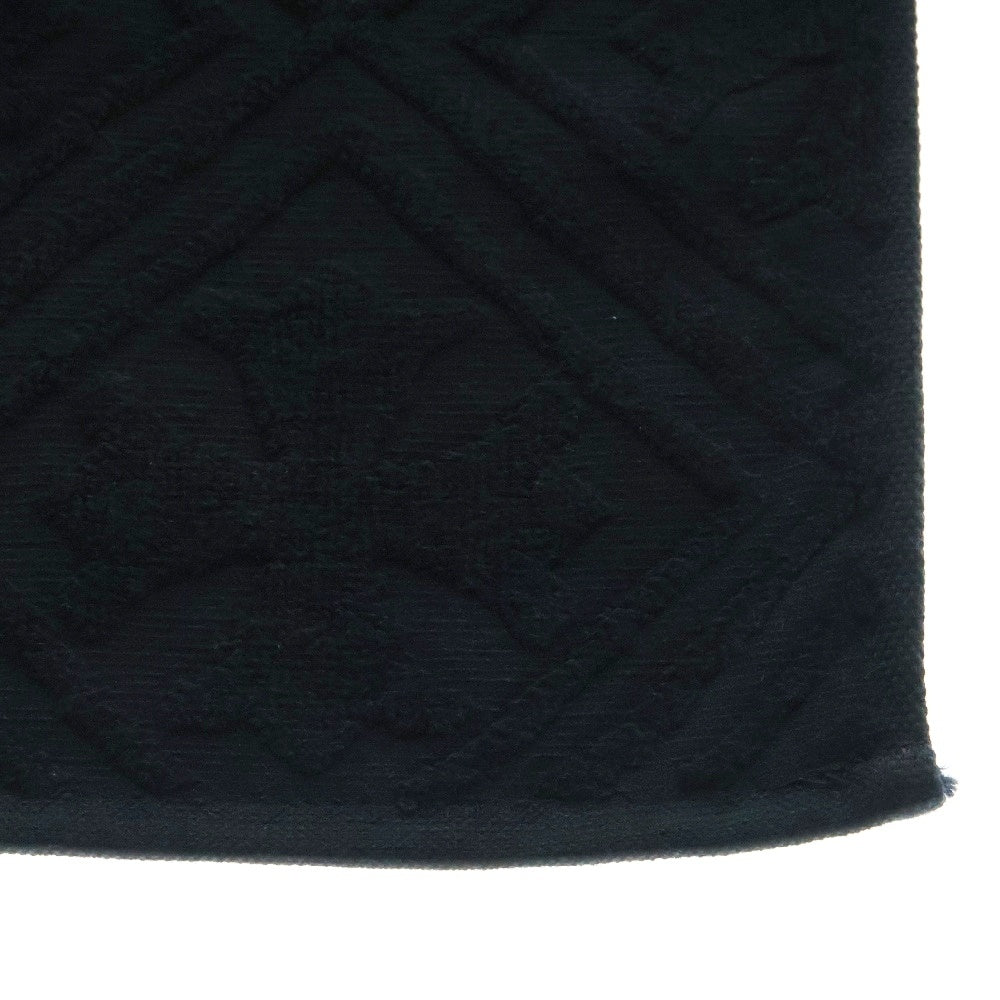 CHROME HEARTS(クロムハーツ) HAND TOWEL 総柄 コットン ハンドタオル 小物 ブラック