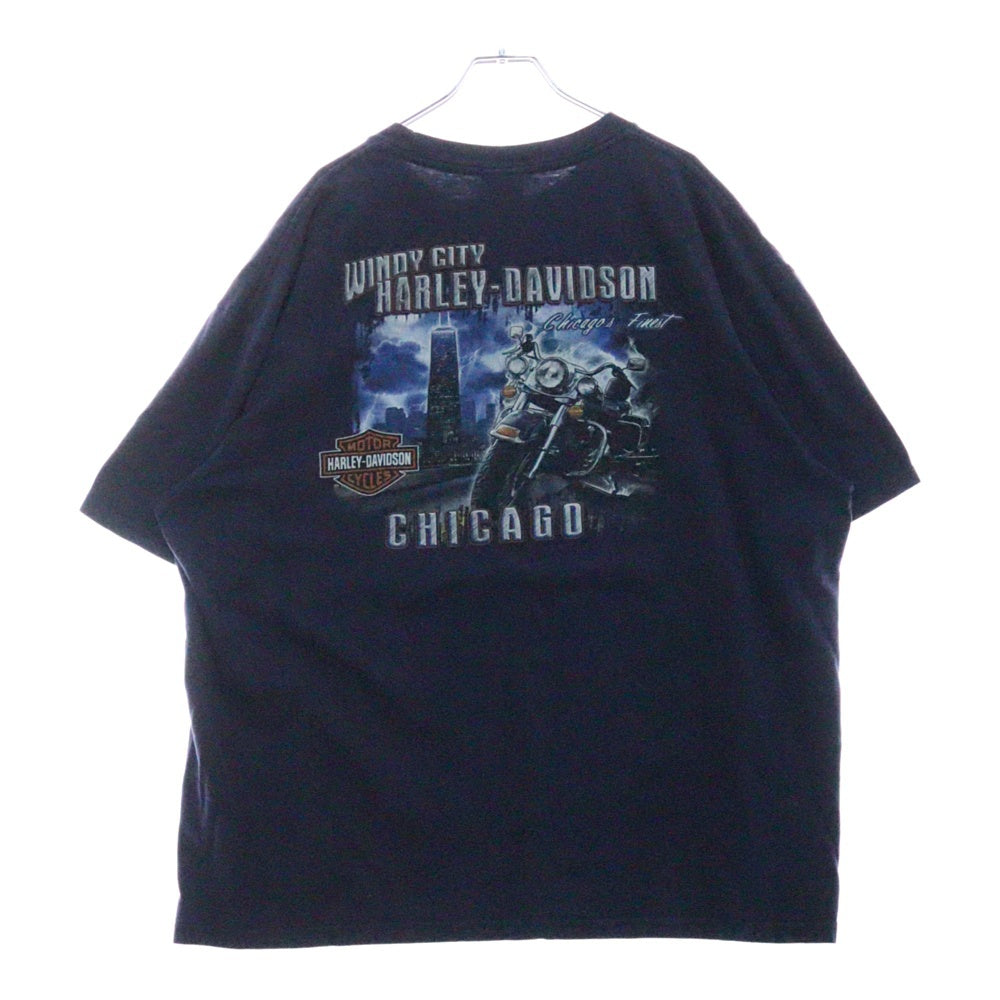 HARLEY DAVIDSON(ハーレーダビッドソン) Harley Davidson ハーレーダビッドソン プリントTシャツ パープル