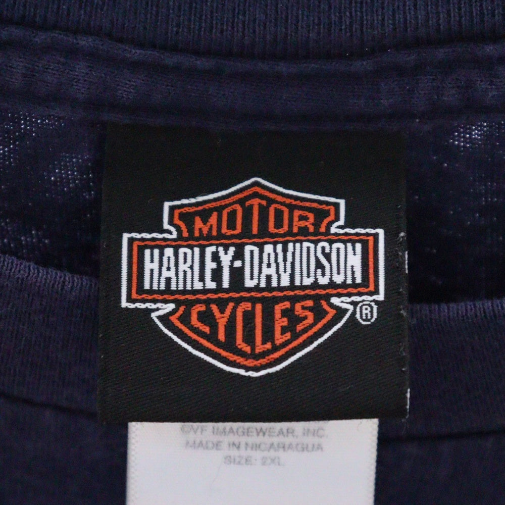 HARLEY DAVIDSON(ハーレーダビッドソン) Harley Davidson ハーレーダビッドソン プリントTシャツ パープル