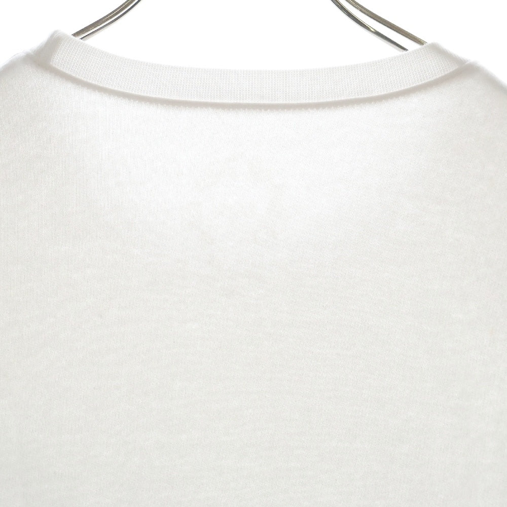 CHROME HEARTS(クロムハーツ) Horseshoe L/S Sweatshirt ホースシュープリント 袖フローラル スウェットトレーナー ホワイト