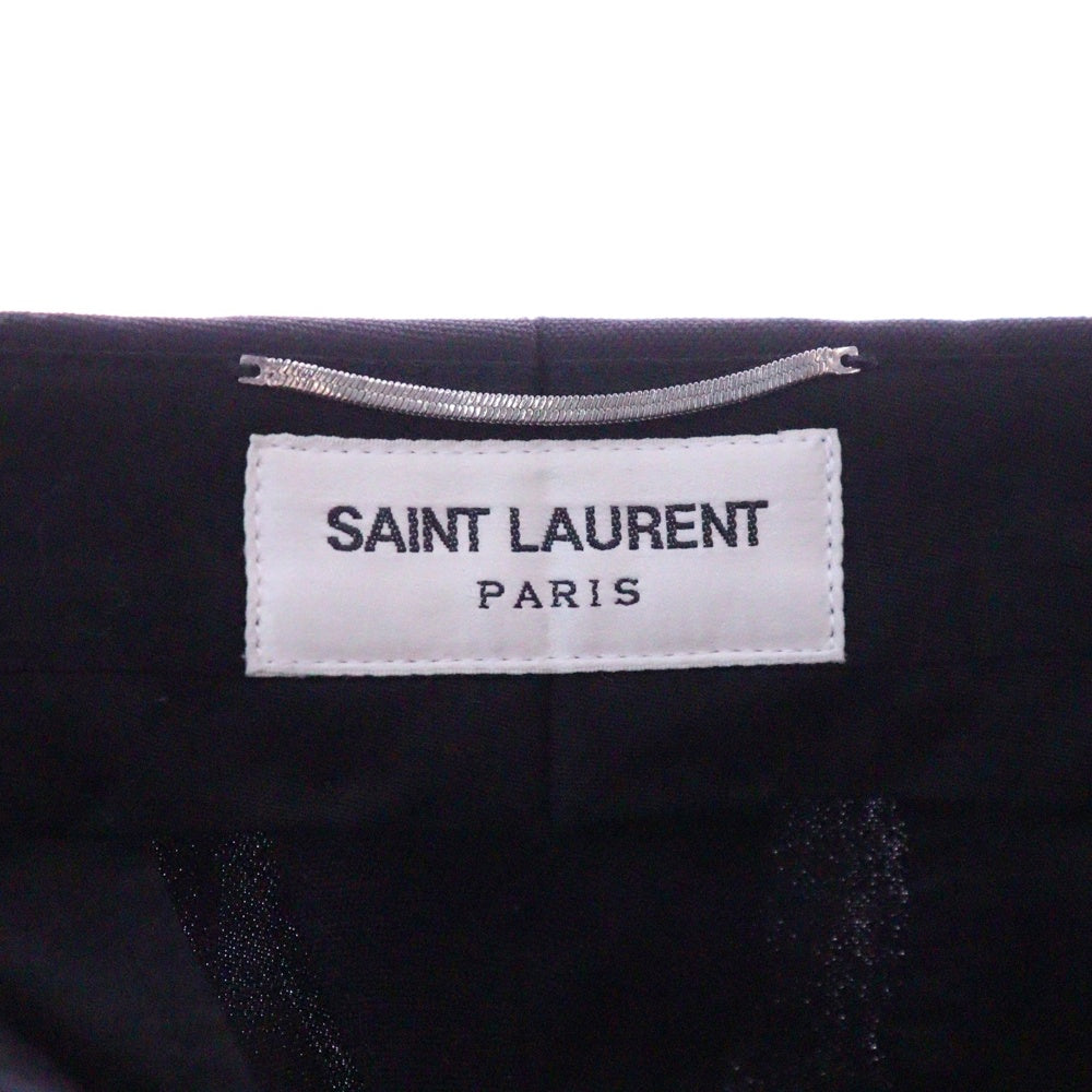 SAINT LAURENT PARIS(サンローランパリ) スモーキング スラックス パンツ ブラック 607849 Y512W