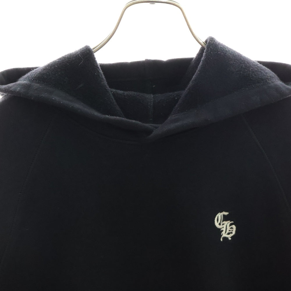CHROME HEARTS(クロムハーツ) Y NOT SLO RIDE HD PLVR ワイノット CH刺繍 プルオーバー スウェット パーカー ブラック