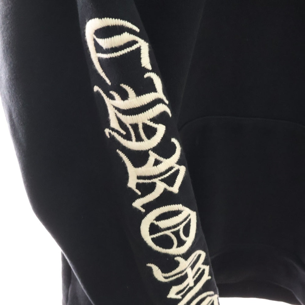 CHROME HEARTS(クロムハーツ) Y NOT SLO RIDE HD PLVR ワイノット CH刺繍 プルオーバー スウェット パーカー ブラック