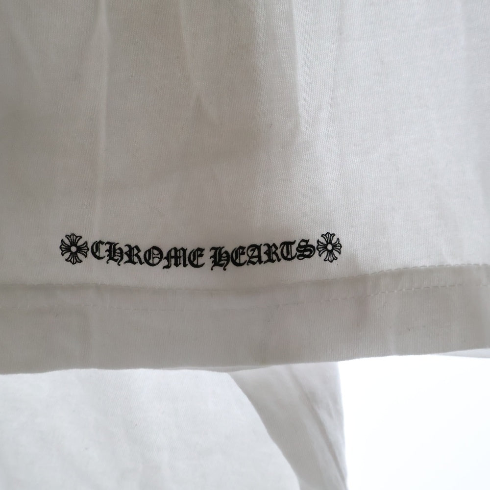 CHROME HEARTS(クロムハーツ) Horseshoe S/S Tee ホースシューロゴ半袖Tシャツ ホワイト