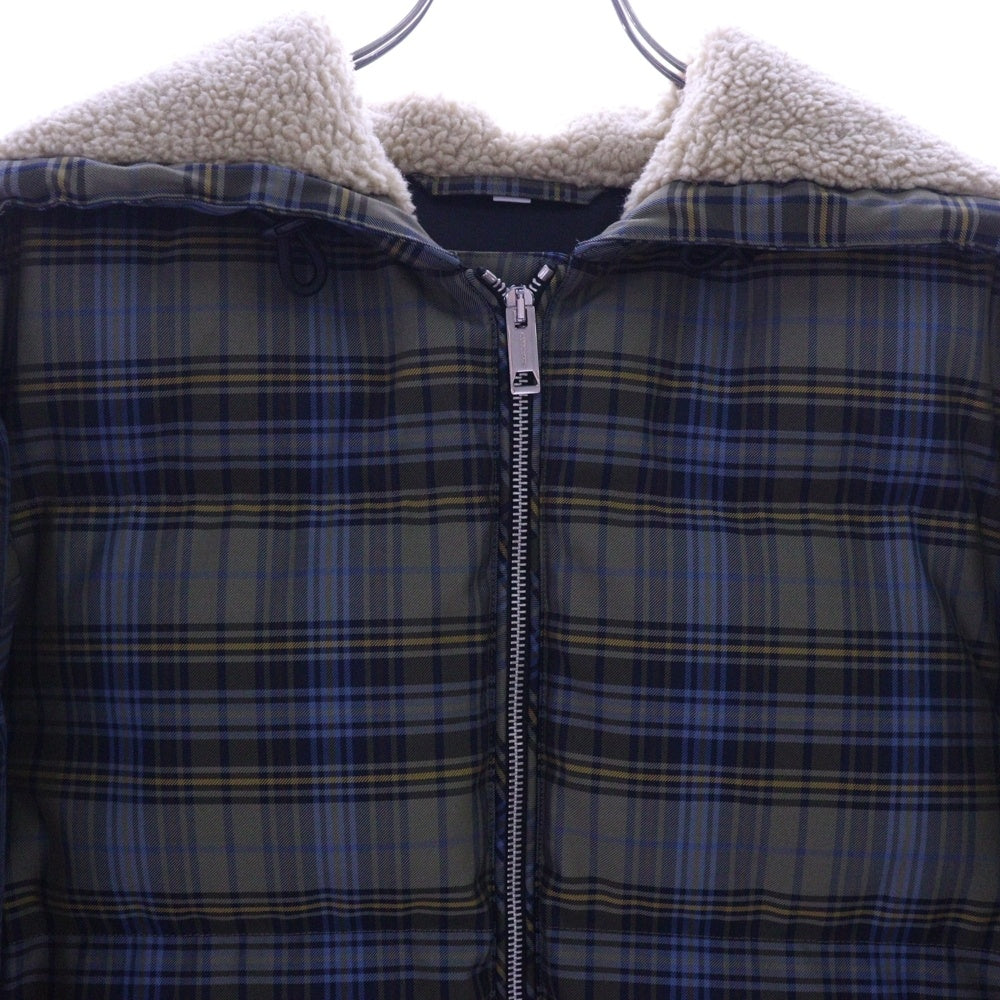 BURBERRY(バーバリー) ボアフラップマルチチェックショートダウンジャケット レディース 8035940 マルチ