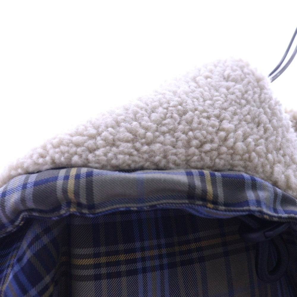 BURBERRY(バーバリー) ボアフラップマルチチェックショートダウンジャケット レディース 8035940 マルチ