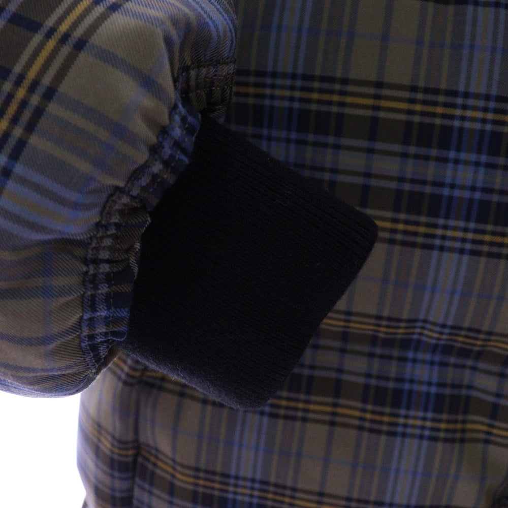 BURBERRY(バーバリー) ボアフラップマルチチェックショートダウンジャケット レディース 8035940 マルチ