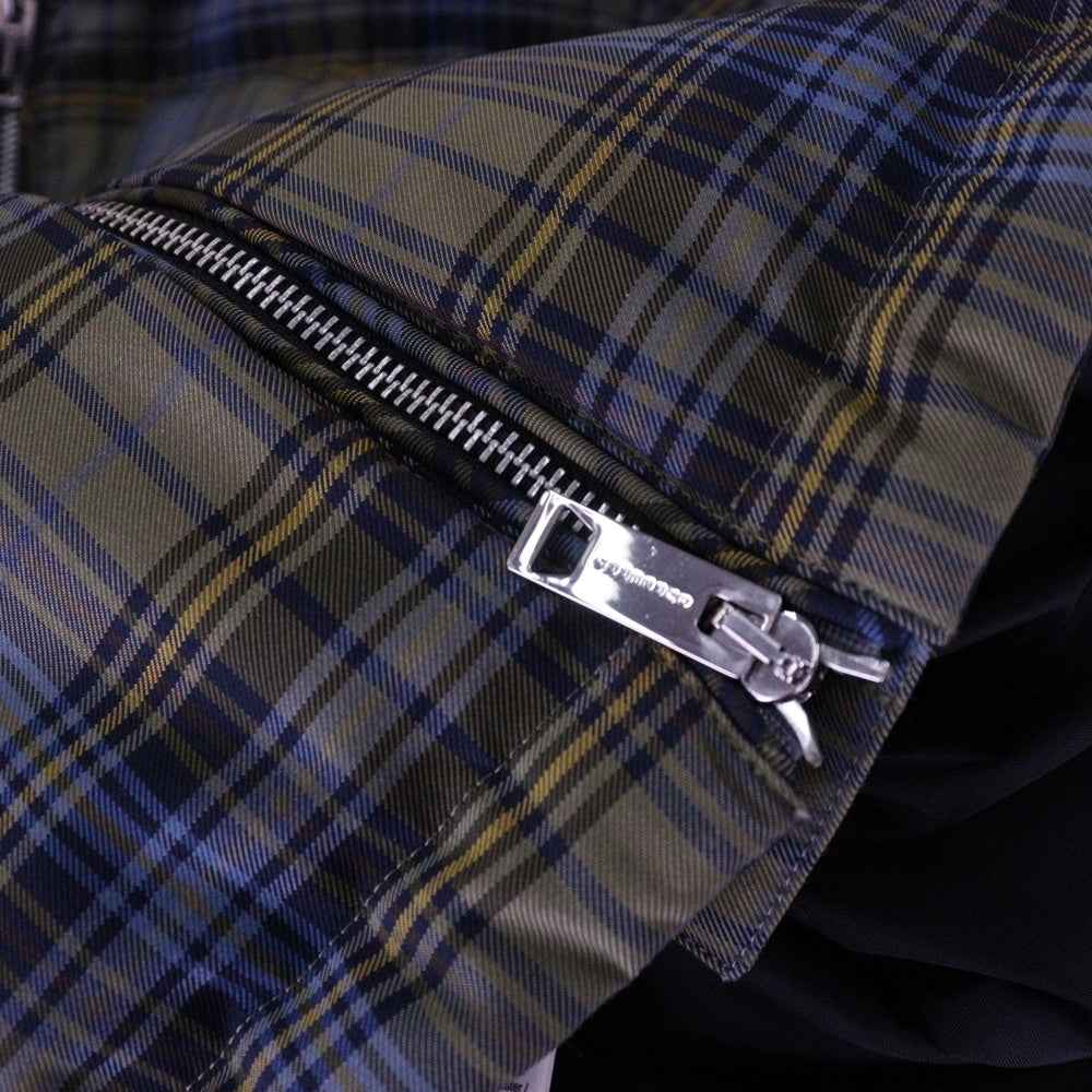BURBERRY(バーバリー) ボアフラップマルチチェックショートダウンジャケット レディース 8035940 マルチ