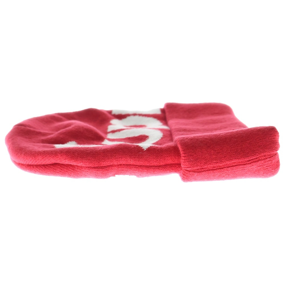 SUPREME(シュプリーム) 23AW Big Logo Beanie Red ビッグロゴカシミヤ混ニット帽 ビーニー レッド