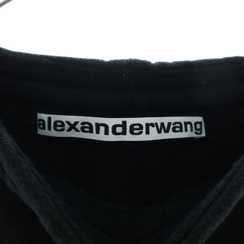 ALEXANDER WANG(アレキサンダーワン) ロゴ刺繍スウェットパンツ UCC2224046 ブラック