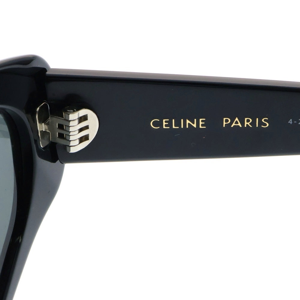 CELINE(セリーヌ) キャットアイ ロゴプリントサングラス CL40279U ブラック