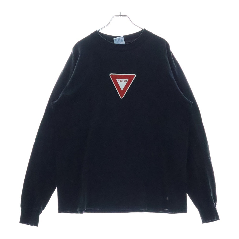 VINTAGE(ヴィンテージ) 90s PEARL JAM YIELD パールジャム イールド 長袖Tシャツ カットソー ブラック