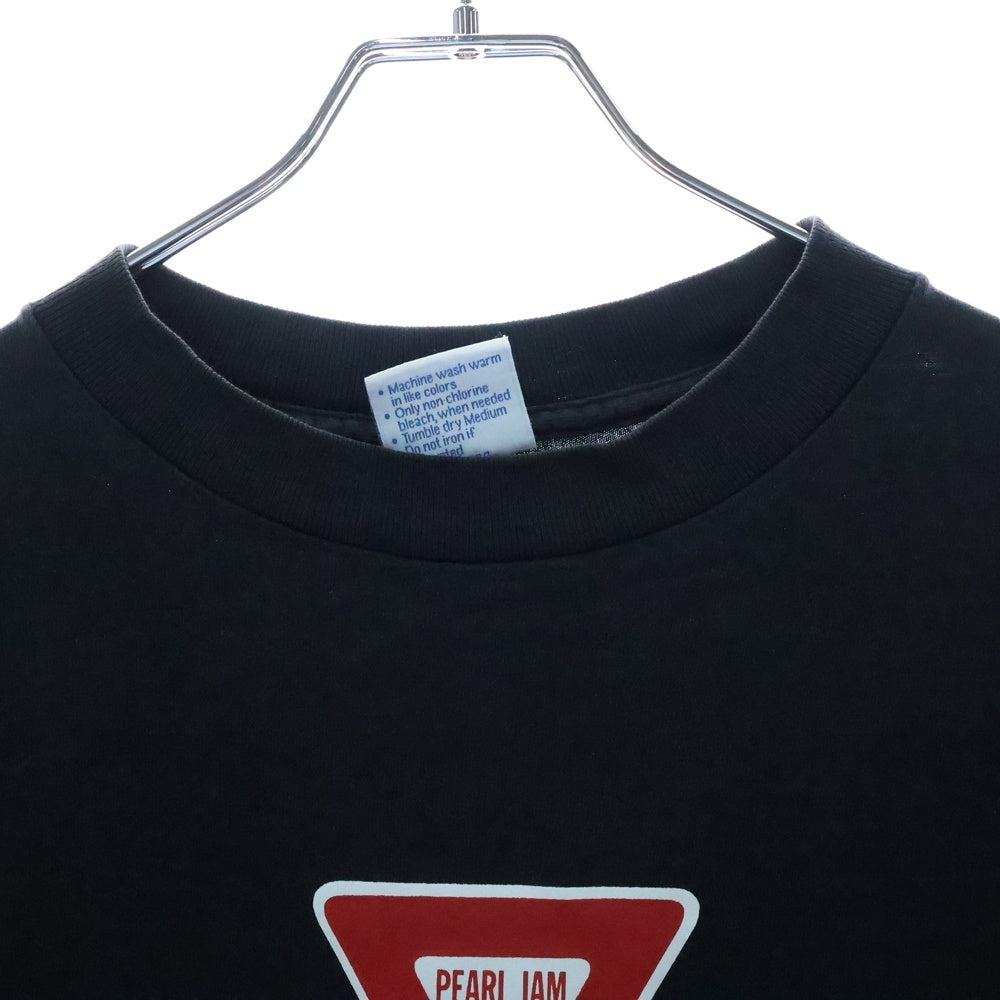 VINTAGE(ヴィンテージ) 90s PEARL JAM YIELD パールジャム イールド 長袖Tシャツ カットソー ブラック