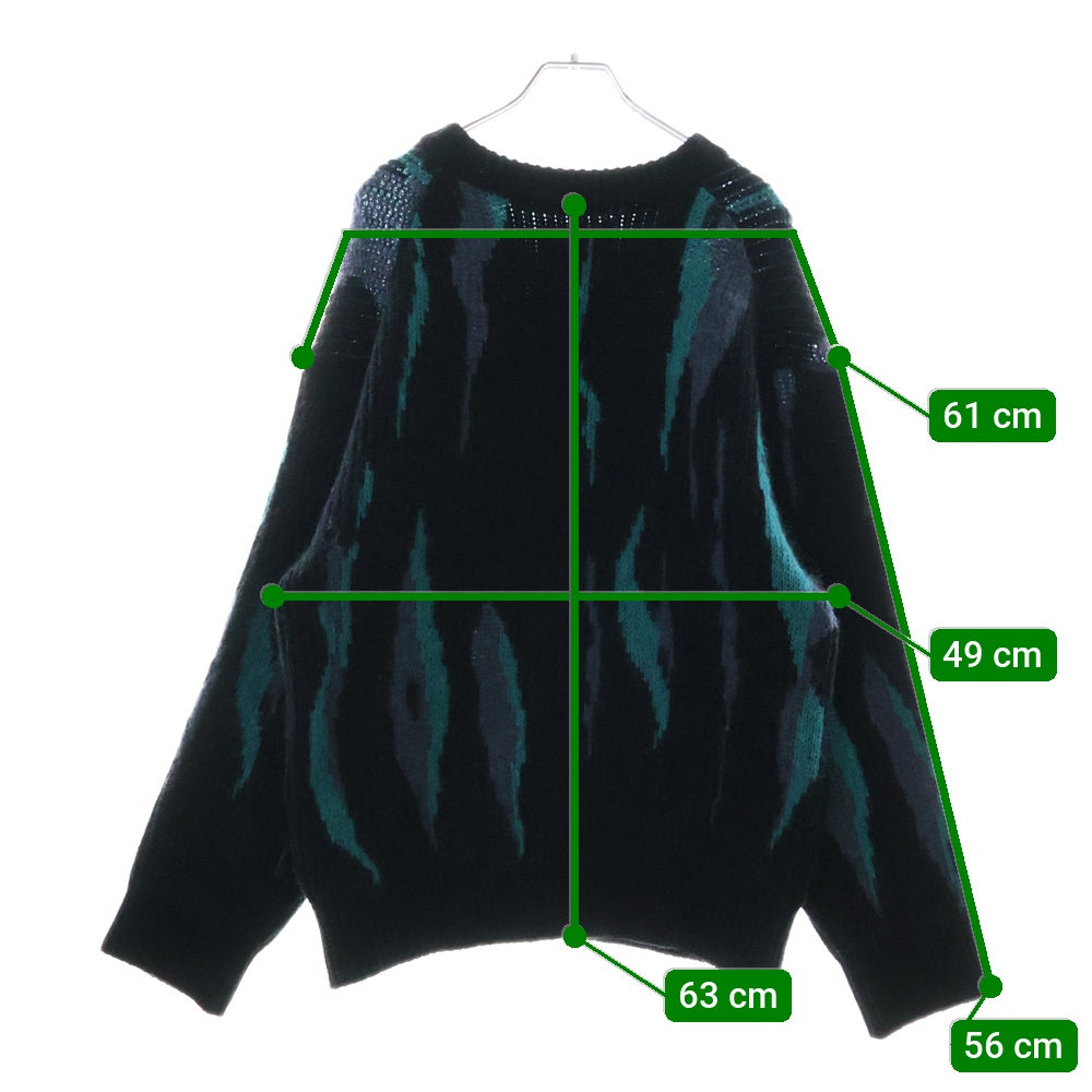 ORIMI(オリミ) 22AW MIDNIGHT SWEATER ミッドナイト Vネック ニットセーター ブラック A22502