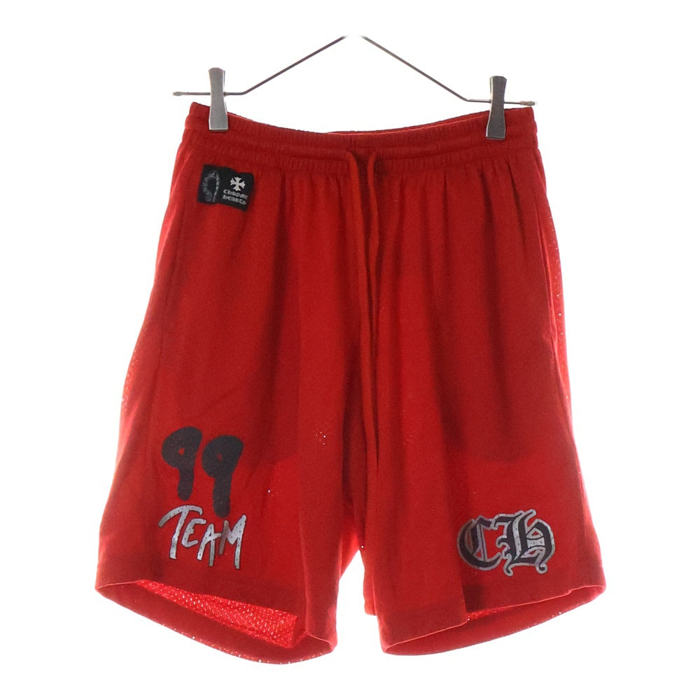 CHROME HEARTS(クロムハーツ) MATTY BOY PRO FORM TEAM MESH VARSITY SHORTS プリントメッシュハーフパンツ