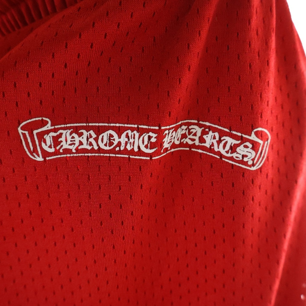 CHROME HEARTS(クロムハーツ) MATTY BOY PRO FORM TEAM MESH VARSITY SHORTS プリントメッシュハーフパンツ