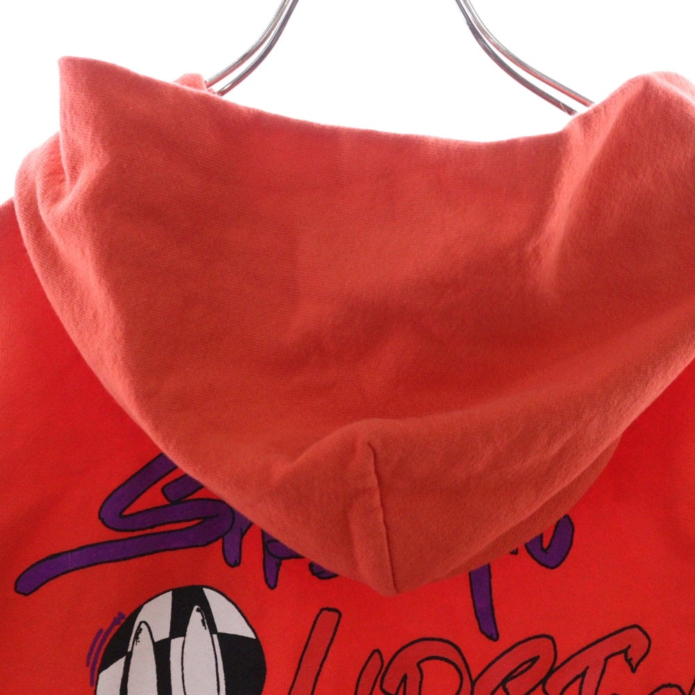 CHROME HEARTS(クロムハーツ) ×MATTY BOY SWTSHRT PPO U HD PLVR MATTY RED マッティボーイチョンパープリテンスプルオーバーフーディ パーカー レッド