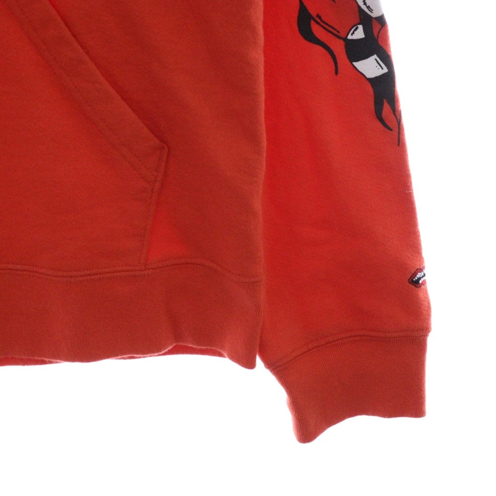 CHROME HEARTS(クロムハーツ) ×MATTY BOY SWTSHRT PPO U HD PLVR MATTY RED マッティボーイチョンパープリテンスプルオーバーフーディ パーカー レッド