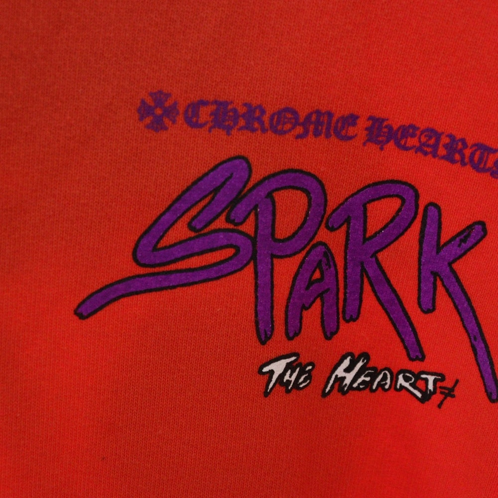 CHROME HEARTS(クロムハーツ) ×MATTY BOY SWTSHRT PPO U HD PLVR MATTY RED マッティボーイチョンパープリテンスプルオーバーフーディ パーカー レッド