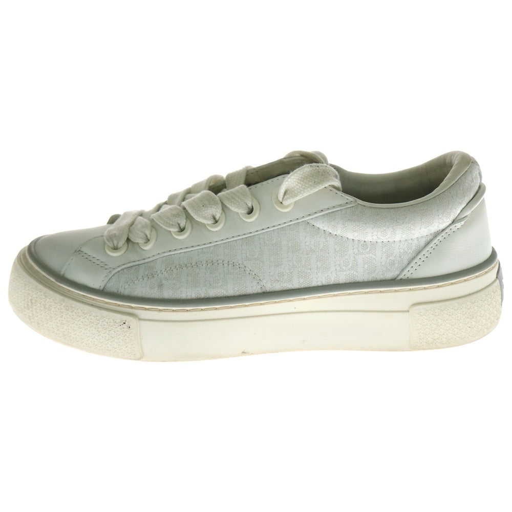DIOR(ディオール) B33 CALF OBLIQUE 3SN303ZYS06842 グレインドカーフスキン オブリーク ローカットスニーカー ホワイト