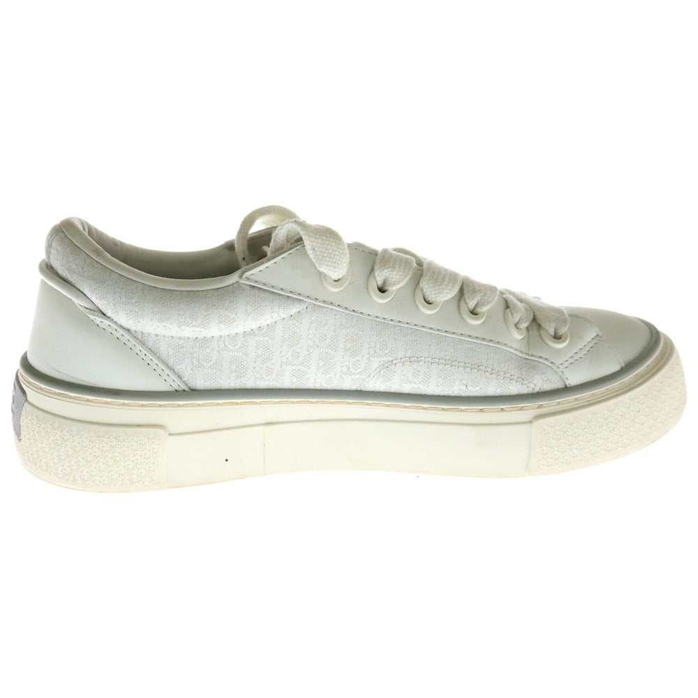 DIOR(ディオール) B33 CALF OBLIQUE 3SN303ZYS06842 グレインドカーフスキン オブリーク ローカットスニーカー ホワイト