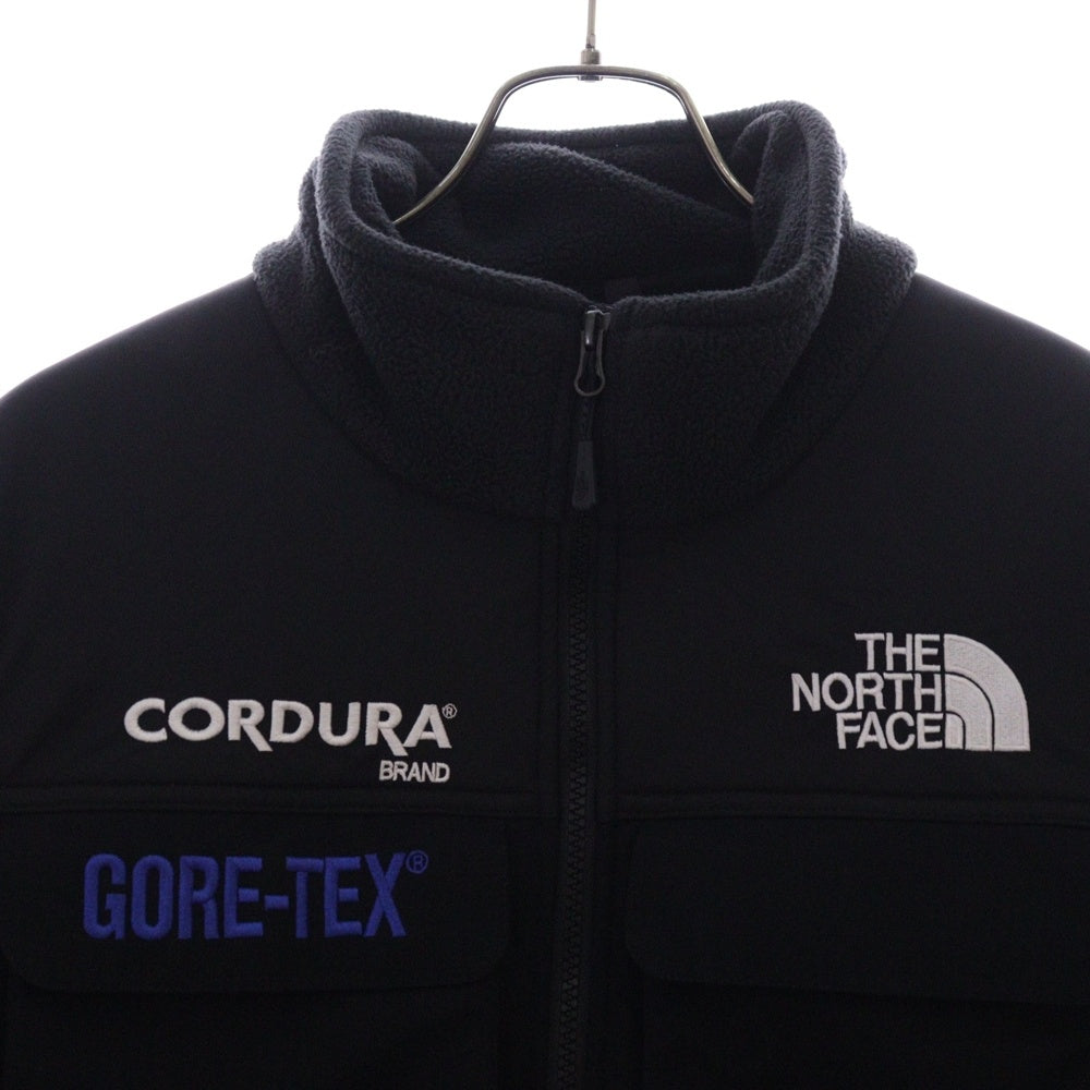 SUPREME(シュプリーム) 18AW ×THE NORTH FACE Expedition Fleece Jacket ザ ノースフェイス エクスペディションフリースジャケット ブラック NL71809I